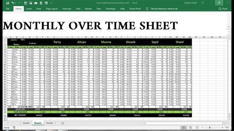 Excel Timesheet With Overtime Excel Templates Cloud Hot Girl