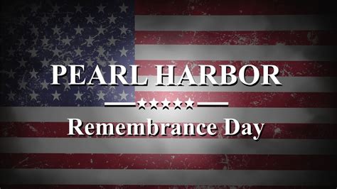 Welcome to the official website commemorating national pearl harbor remembrance day and the 75th anniversary of the. Pearl Harbor Remembrance Day - YouTube