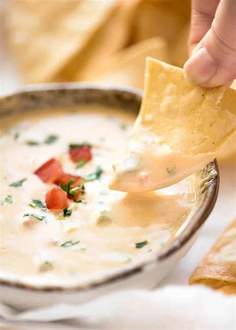 Life Changing Queso Dip Mexican Cheese Dip Recipetin Eats