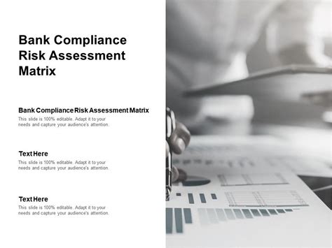 Bank Compliance Risk Assessment Matrix Ppt Powerpoint Presentation