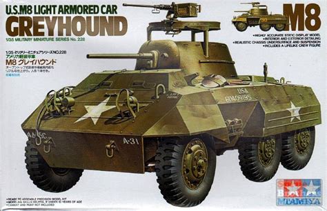 Tam35228 135 Tamiya Us M8 Greyhound Light Armored Car 35228 Sprue