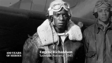 Tuskegee Airmen Dr Eugene Richardson 100 Years Of Heroes Youtube