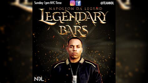 Napoleon Da Legend Legendary Bars 1 5 Creative Juices Music