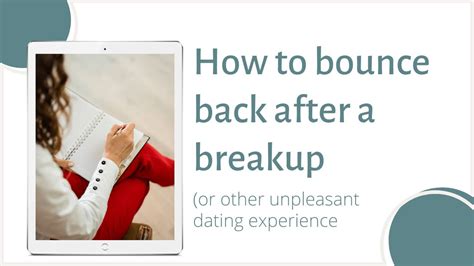 How To Bounce Back Faster After A Breakup