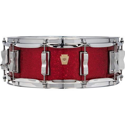 Ludwig Classic Maple Snare Drum 14 X 5 In Red Sparkle Guitar Center