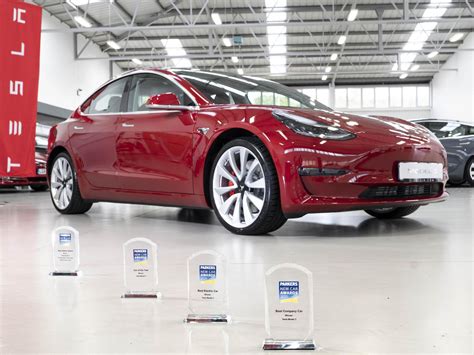 Teslas Cheapest Electric Vehicle Wins Top Prize At Car Industry Awards