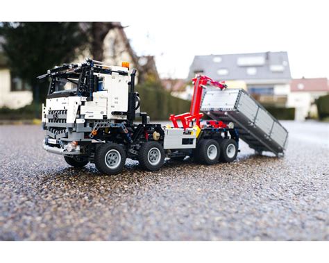 Lego Moc 21853 Lego Technic Arocs Hook Lift Truck Technic Model