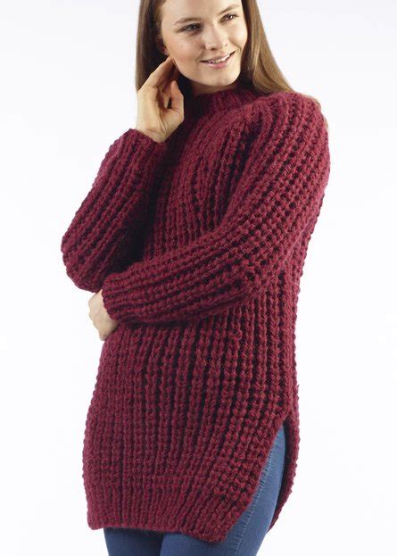 Chunky Yarn Knitting Patterns Sweaters