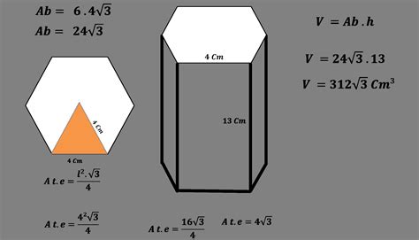 Calculadora Volumen Prisma Hexagonal Printable Templates Free