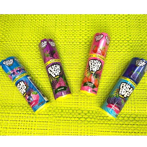 Push Pop Candy Assorted Fruit Flavours Shopee Philippines