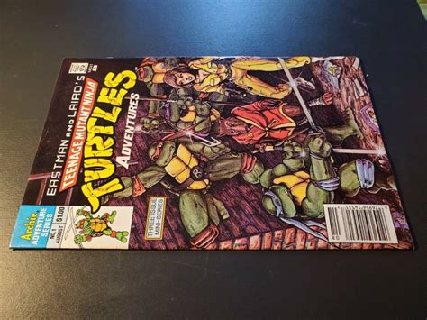 Teenage Mutant Ninja Turtles Adventures 1 Of 3 1988 Vf 85 Archie Mini Series