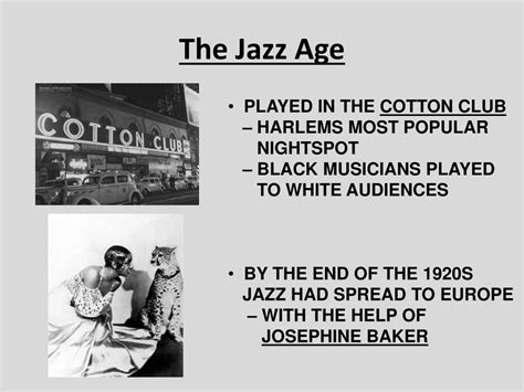 Ppt Chapter 11 Section 5 The Harlem Renaissance Powerpoint