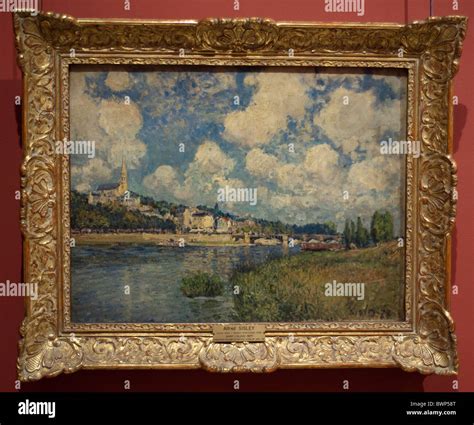 Paris France Louvre Museum French Impressionist Paintings On
