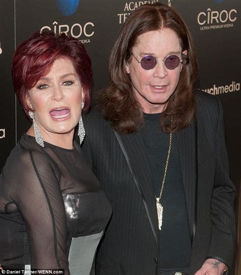 Ozzy And Sharon Osbourne Share A Public Passionate Kiss