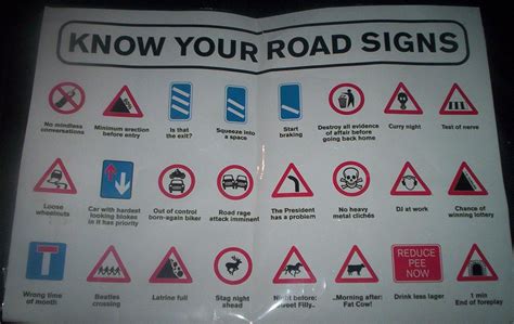 Know Your Road Signs Jokes And Funny Stuff Neowin