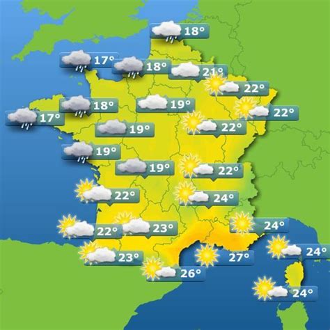 The Typical Weather Of France Can Be Included In This Day As Well As