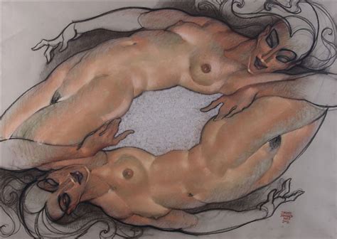 Juarez Machado Nudes Pastel Drawing By Juarez Machado On Artnet