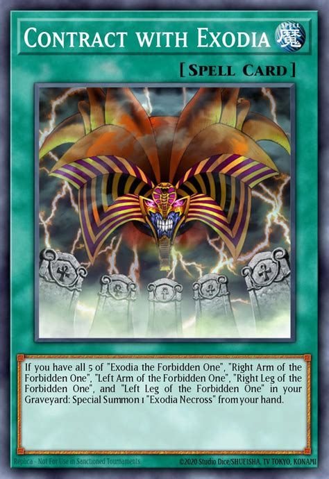 Contract With Exodia Yu Gi Oh Card Database Ygoprodeck