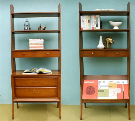 It is made from black walnut and is available. 15 Ideas of Mid Century Modern Bookcases