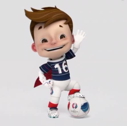 Football news, scores, results, fixtures and videos from the premier league, championship, european and world football from the bbc. Euro 2016 : La mascotte de u Championnat d'Europe (photo ...