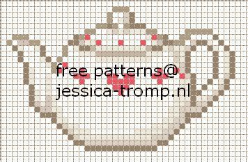 As a general rule, the more cross stitch floss colors in a cross stitch pattern, the more difficult it will be to complete. 484 best TeaPots and TeaCups images on Pinterest ...