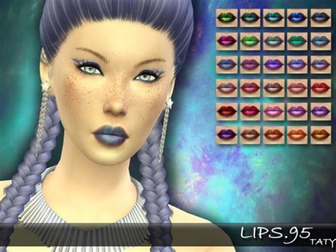 Taty Lips 95 10 By Taty86 At Simsworkshop Sims 4 Updates