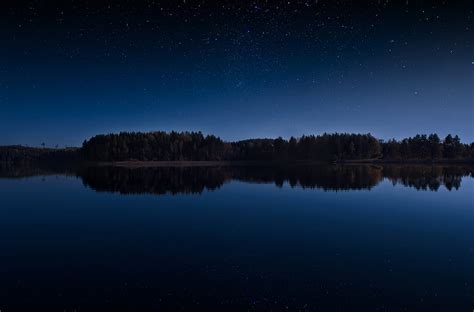 Star Reflection Lake Stars Sky Night Hd Wallpaper Pxfuel