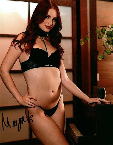 Maya Kendrick Black Bra Panties Signed X Photo Adult Model Coa Proof Ebay
