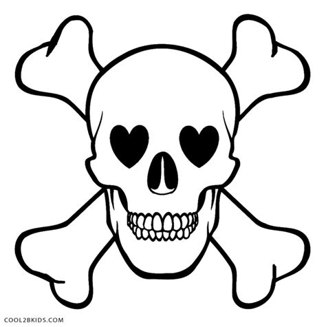 Find & download free graphic resources for skull colour. Printable Skulls Coloring Pages For Kids | Cool2bKids