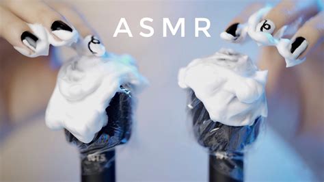 asmr brain melting triggers 🎤 for tingles and sleep foam on mic mic scratching no talking