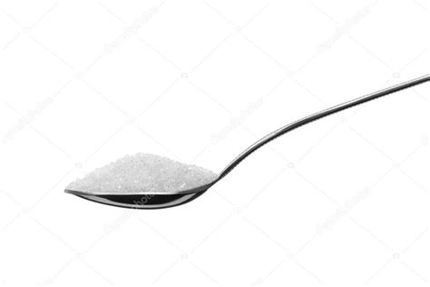 Teaspoon Full Of Sugar — Stock Photo © Midosemsem 92427550