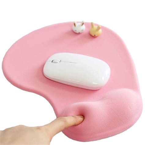 Office Mousepad With Gel Wrist Support Ergonomic Gaming Desktop Mouse Pad Wrist Rest Design