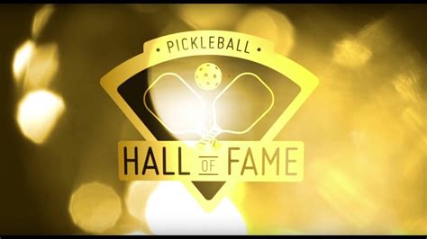 Pickleball Hall Of Fame 2018 Inductee Ceremony Dinner Youtube