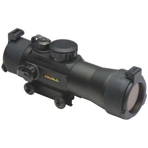 Truglo Multi Reticle Dual Color Red Dot Sight 2x42 Mm Black