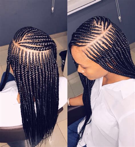 Check Out For The Latest 50 Cornrow Braided Hairstyles And Ghana