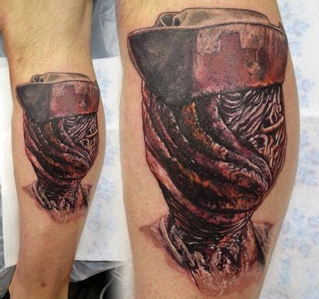 Silent Hill Nurse Cover Up Tattoo By Alan Aldred TattooNOW