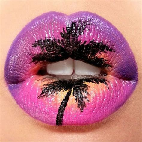 44 Beautiful Lip Art Designs Youll Want To Try Rn Lip Art Lip Art Makeup Lipstick Art