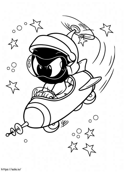 Marvin The Martian Coloring Pages Free Printable Coloring Pages The