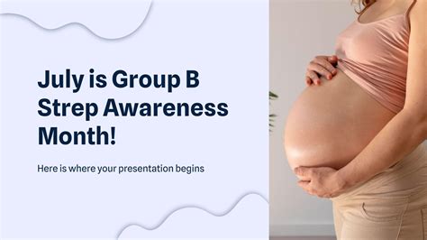 July Is Group B Strep Awareness Month