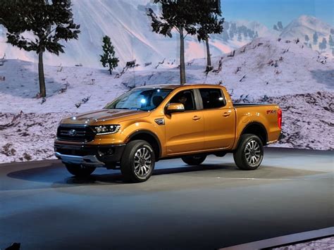 2019 Ford Ranger At The 2018 North American International Auto Show
