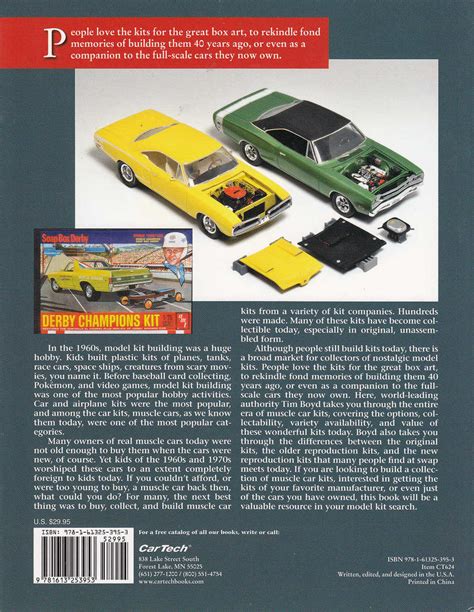 Collecting Muscle Car Model Kits Tim Boyd