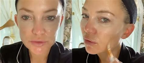 Kate Hudson Swears By This Resurfacing Face Mask For A Glowing Complexion In Morning