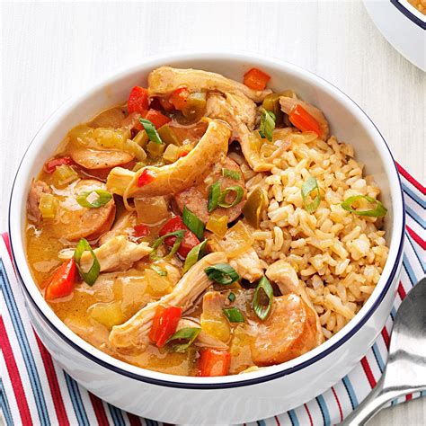 My mom's parents came from baton rouge, so with that being said… as much as i love seafood, chicken, and sausage gumbo i usually only make it during the holidays or for other special occasions. Chicken and Andouille Gumbo Recipe | Taste of Home