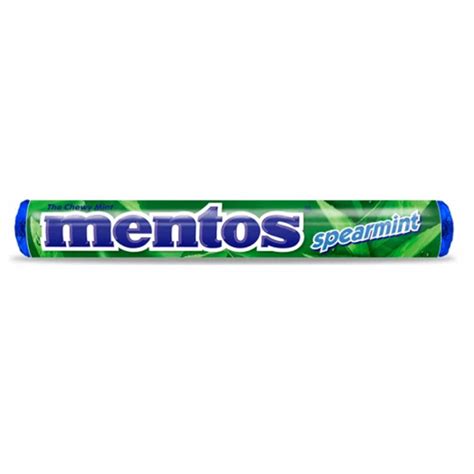 Mentos Spearmint Chewy Candy Roll Case