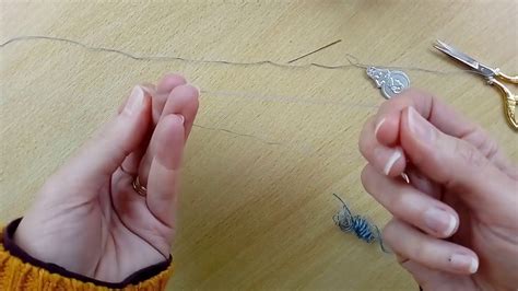 How To Divide And Separate Embroidery Thread Youtube