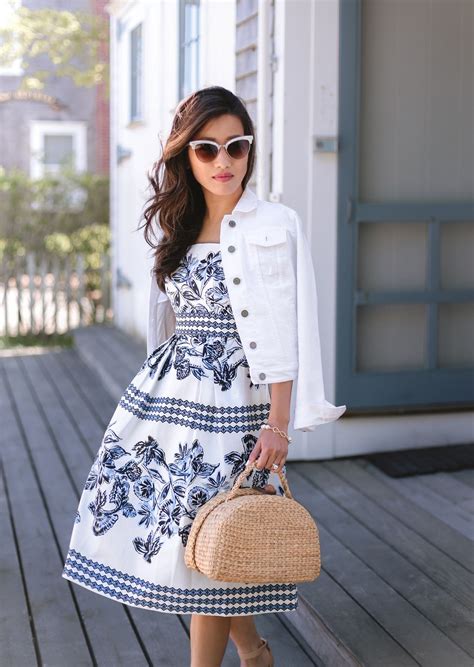 Summer Dresses Blue And White Prints In Nantucket Ma Extra Petite