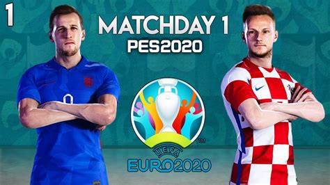 Who will win the euro 2020 final? EURO 2020 Series - England vs Croatia - Matchday 1 - PES ...