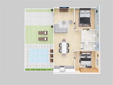12th 3d Floor Plan Design Ideas And Pictures 196 Sqm Homestyler