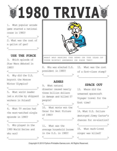 Music Trivia Questions And Answers Printable