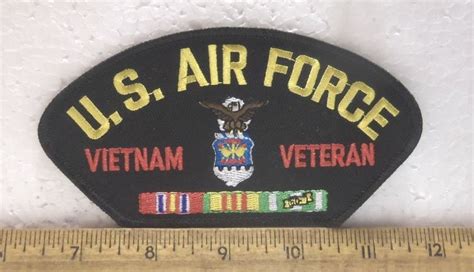 U S Air Force Vietnam Veteran Embroidered Patch Vietnam Veterans